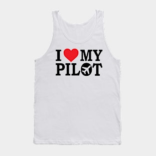 I Love My Pilot Tank Top